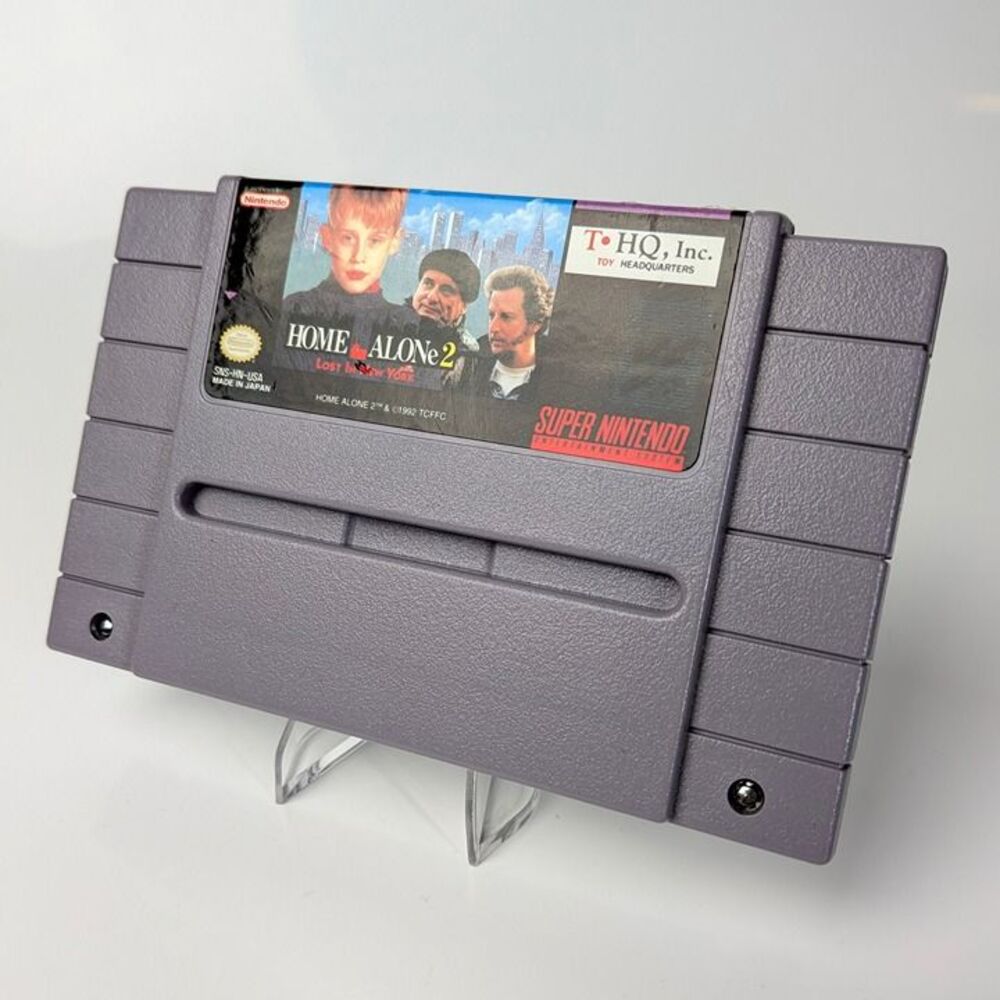 Home Alone 2 Lost In New York - Authentic and Tested - SNES